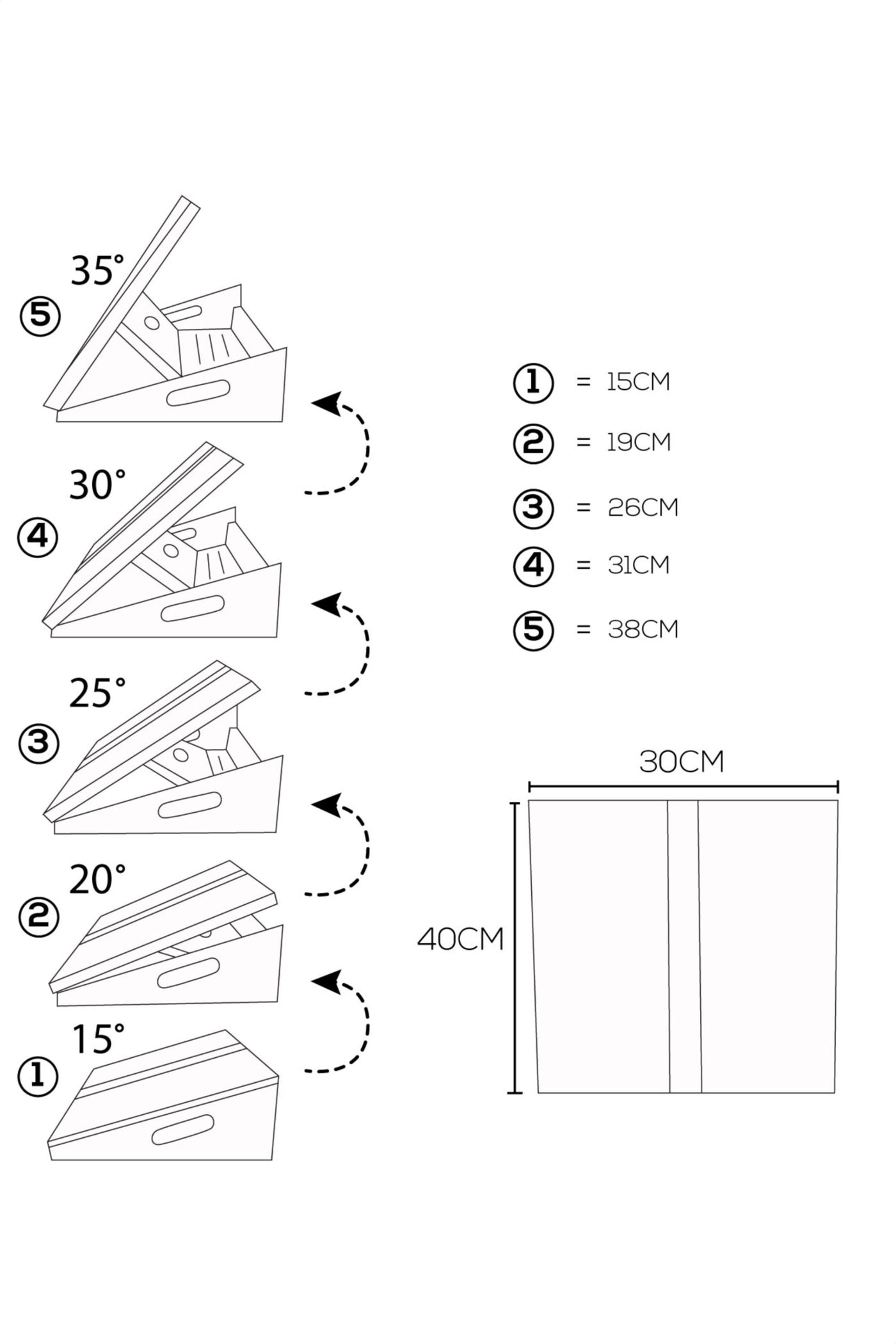W.O.D Incline Board - Slant Board